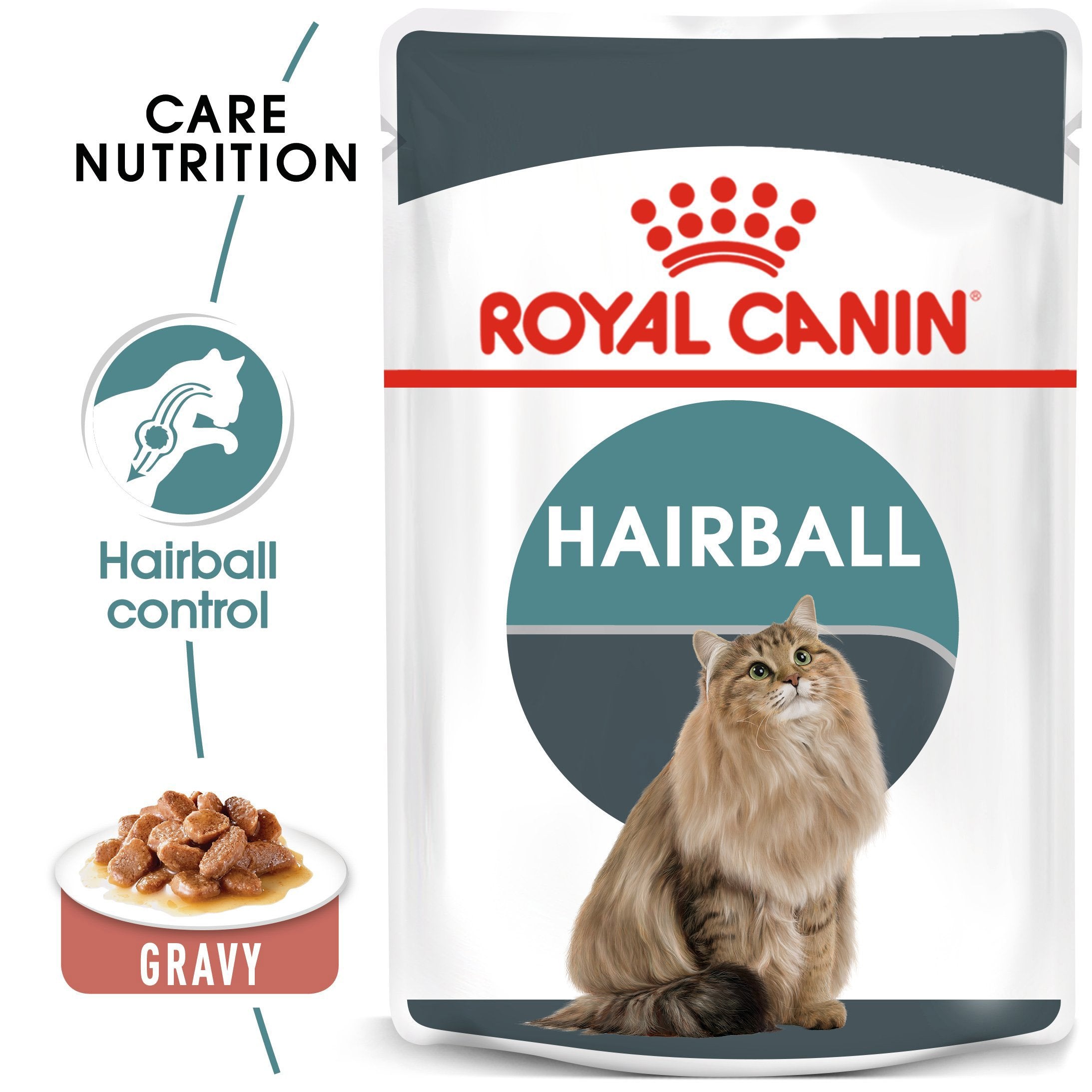 Royal Canin Hairball care (85gm\ Pouch) - Wet food for adult cats - Helps reduce hairball formation - Mickey's Pets Store