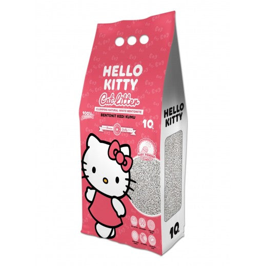 Hello Kitty Baby Powder Scented Cat Litter 10L - Mickey's Pets Store