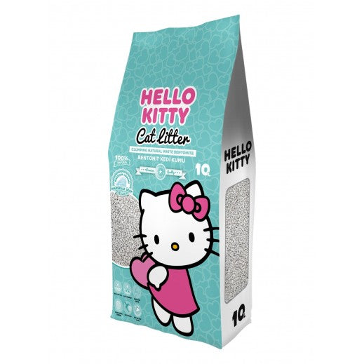Hello Kitty Marseille Soap Scented Bentonite Cat Litter 10L - Mickey's Pets Store