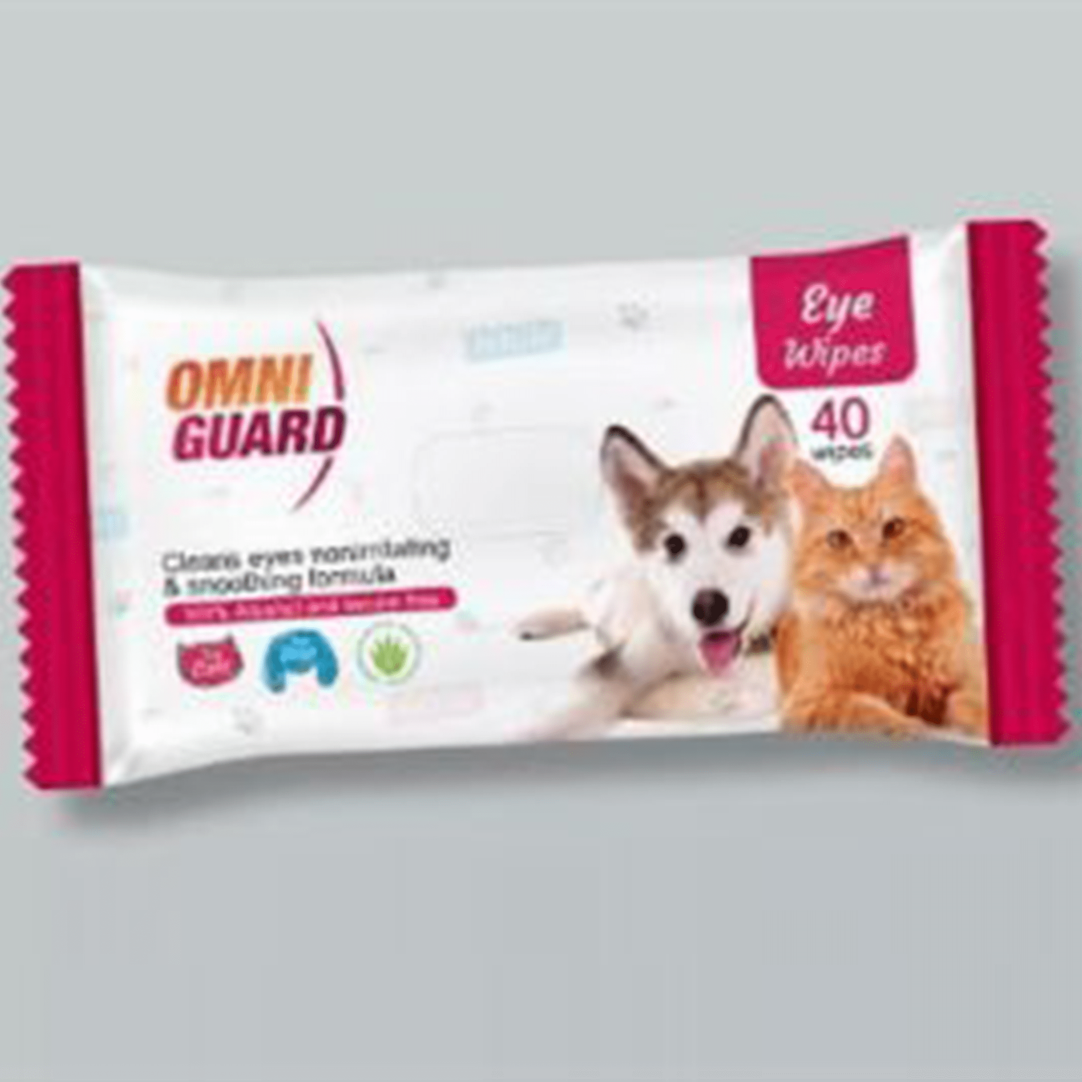 Omni Guard Eye Wipes - Mickey's Pets Store