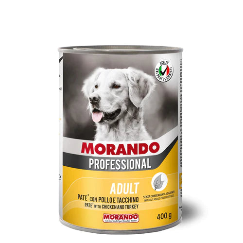 Morando Professional Dog chunks with Chicken and Turkey 405g - Mickey's Pets Store