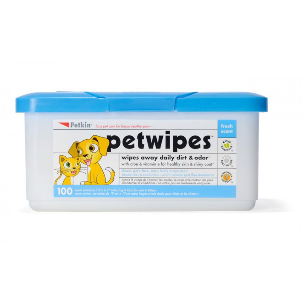 Petkin Pet Wipes - Mickey's Pets Store