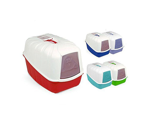 Komoda Cat Litter Box with Roof and Flap Filter 54X39X40 - Mickey's Pets Store