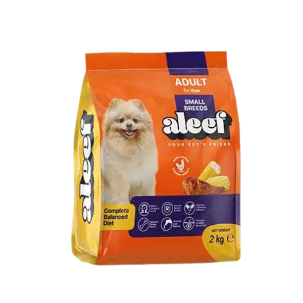 Aleef-adult small breed-dry food for dogs (2Kg) - Mickey's Pets Store