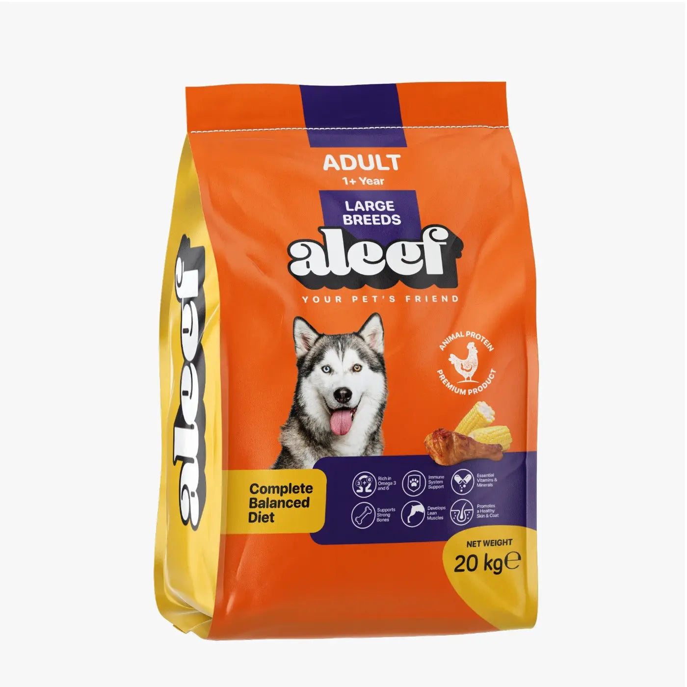 Aleef Dry Food For Adult Dogs - Mickey's Pets Store