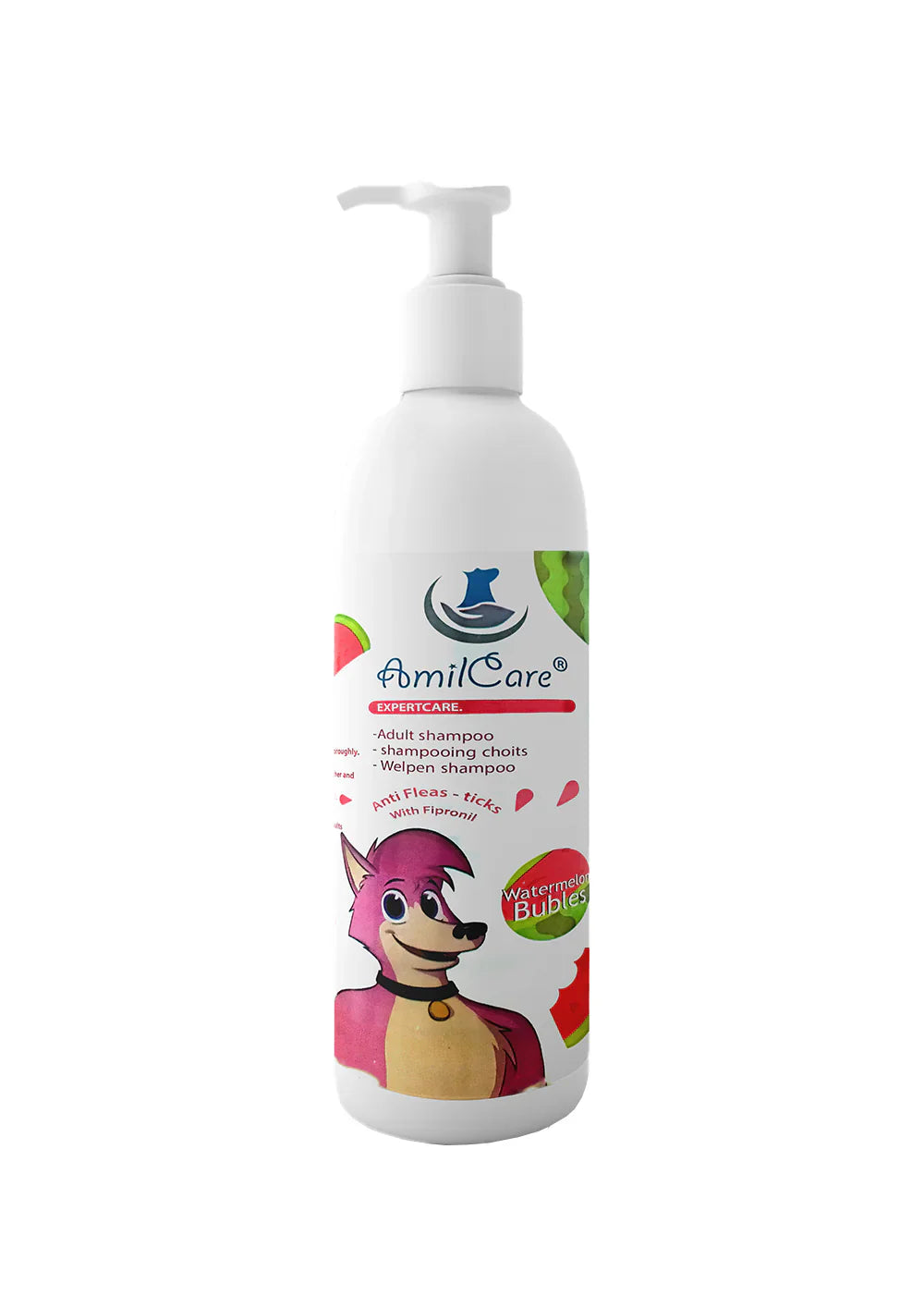 Amil Care Watermelon Shampoo FOR DOG ADULT 1L - Mickey's Pets Store