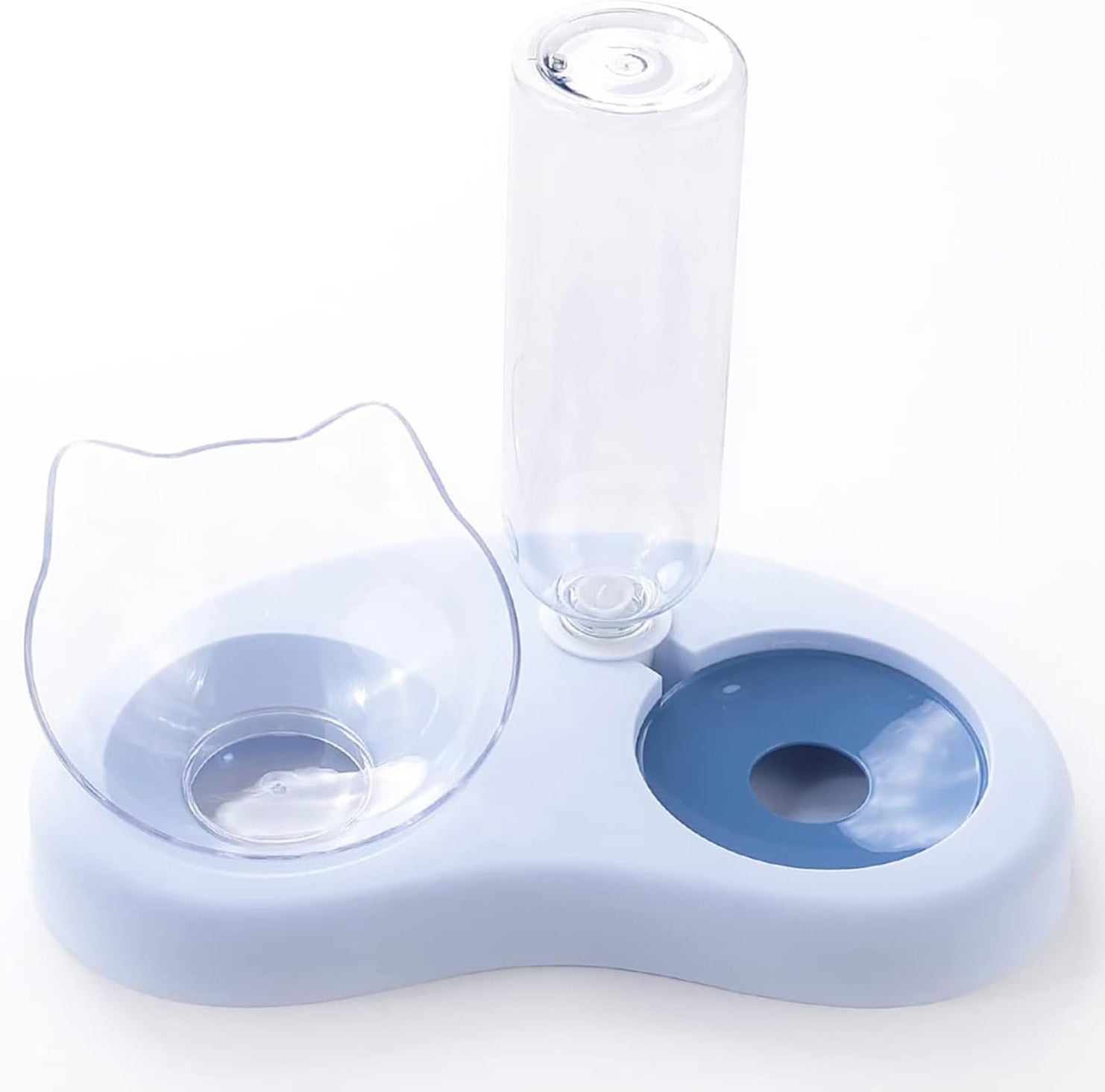 Animal Feeding Plastic 2 in 1 Pet Bowls - Mickey's Pets Store