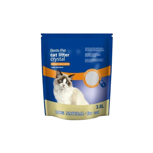 BESTS PET Cat litter crystal 3.8L - Mickey's Pets Store