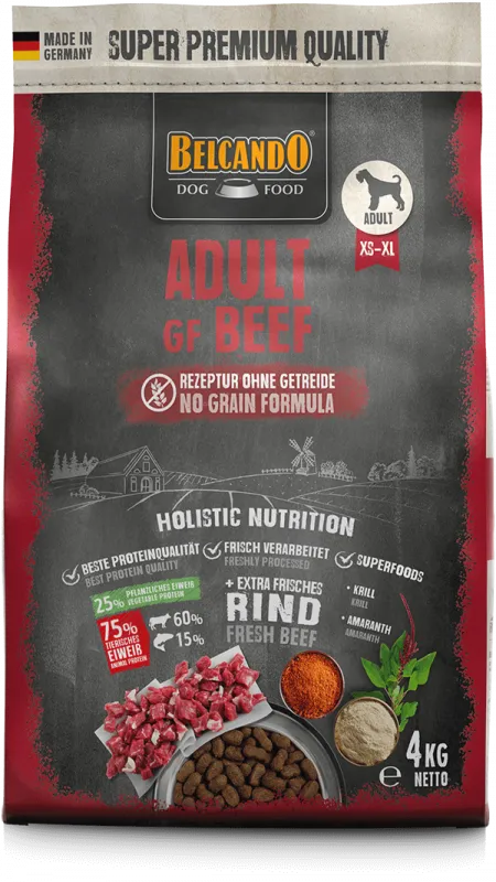 Belcando Adult GF Beef (4kg-12.5kg) - Mickey's Pets Store