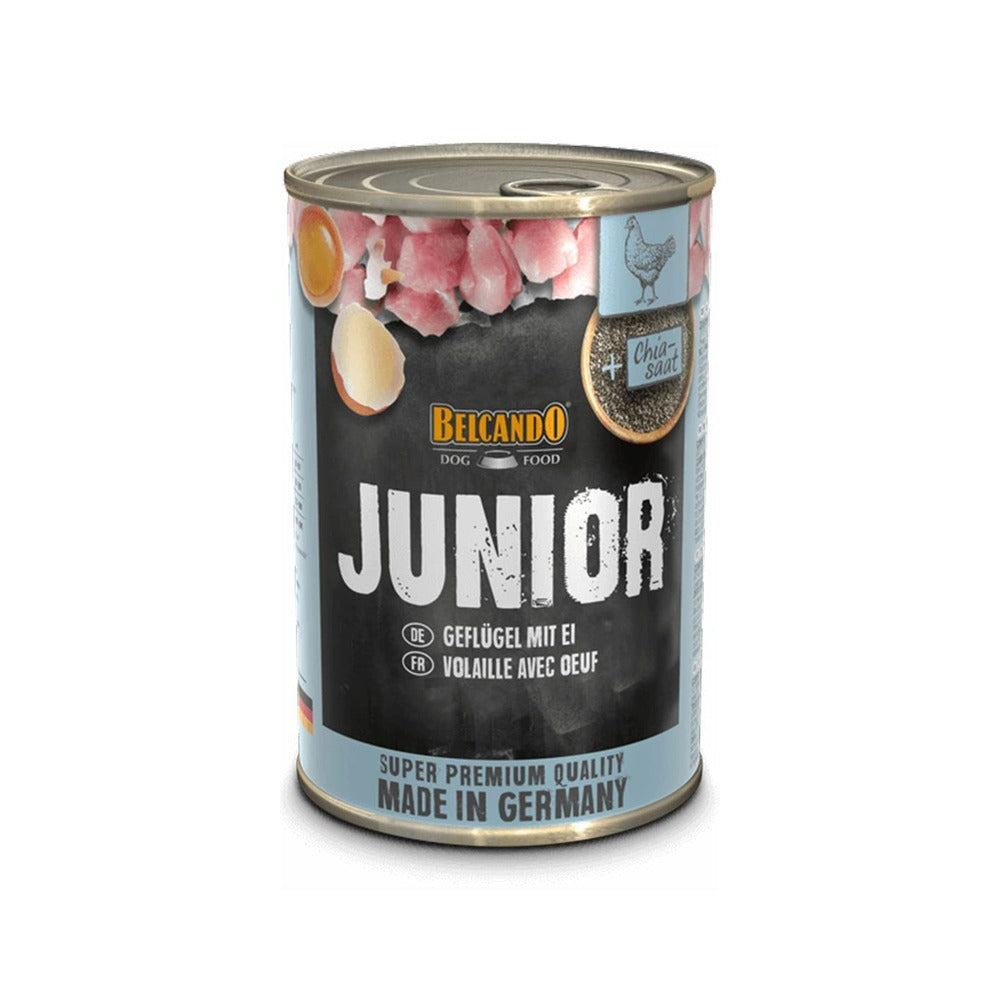 Belcando Junior Poultry with egg 400g - Mickey's Pets Store