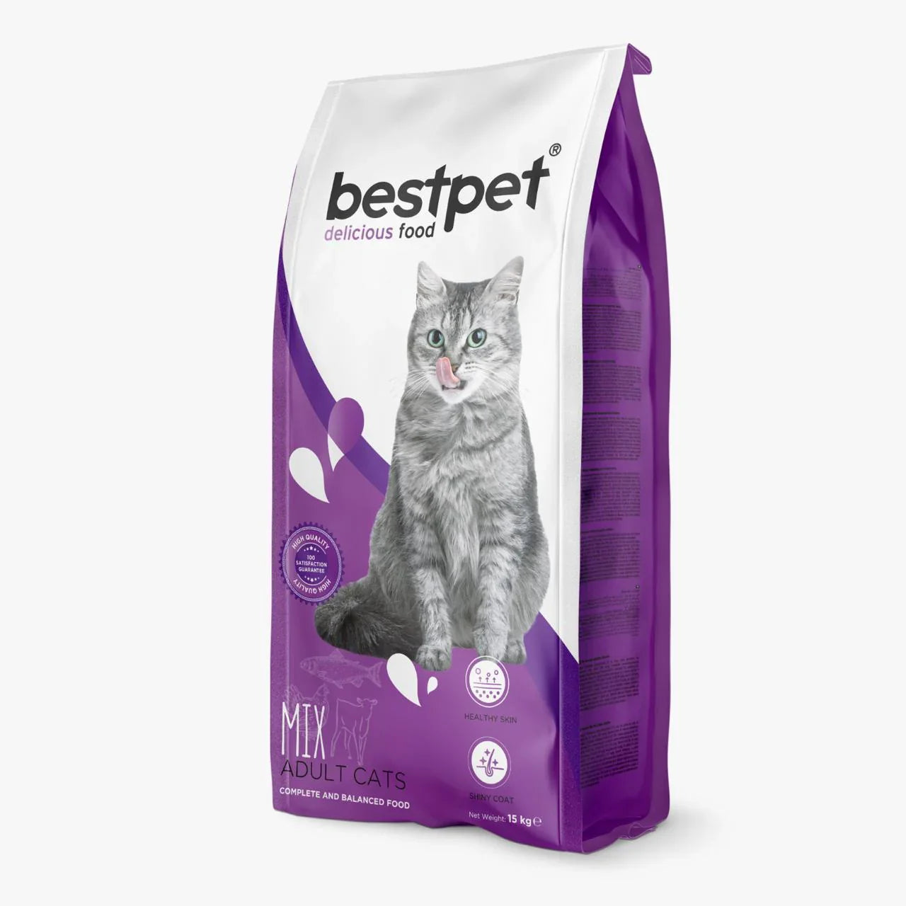Best Pet Delicious Mix Dry Adult Cats (1kg/15kg) - Mickey's Pets Store