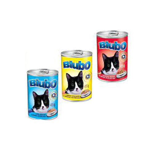 Blubo with Chicken Wet Cat Food Can 415g - Mickey's Pets Store
