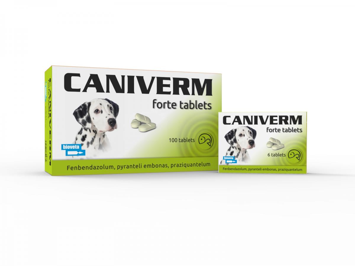 CANIVERM FORTE (1 TABLET) - Mickey's Pets Store