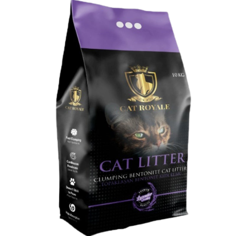 Cat Royale - Cat Litter lavender (5L) - Mickey's Pets Store