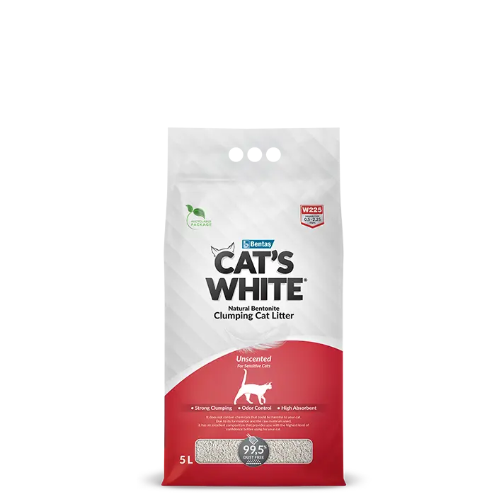 Cat's White Clumping Cat Litter 5L - Mickey's Pets Store