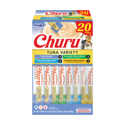 Churu Tuna Variety Box 20 Tubes - Mickey's Pets Store
