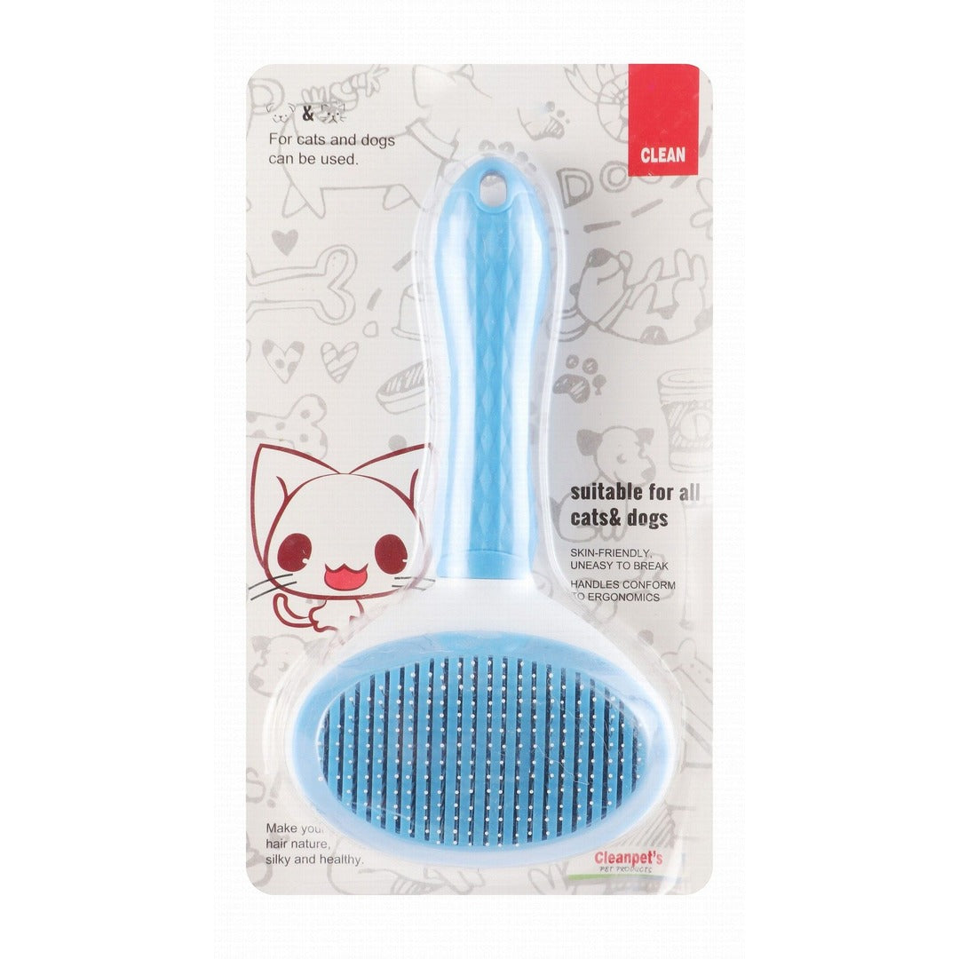 Cleanpet's Blue Undercoat Brush for Short & Long Haired Pets - Mickey's Pets Store