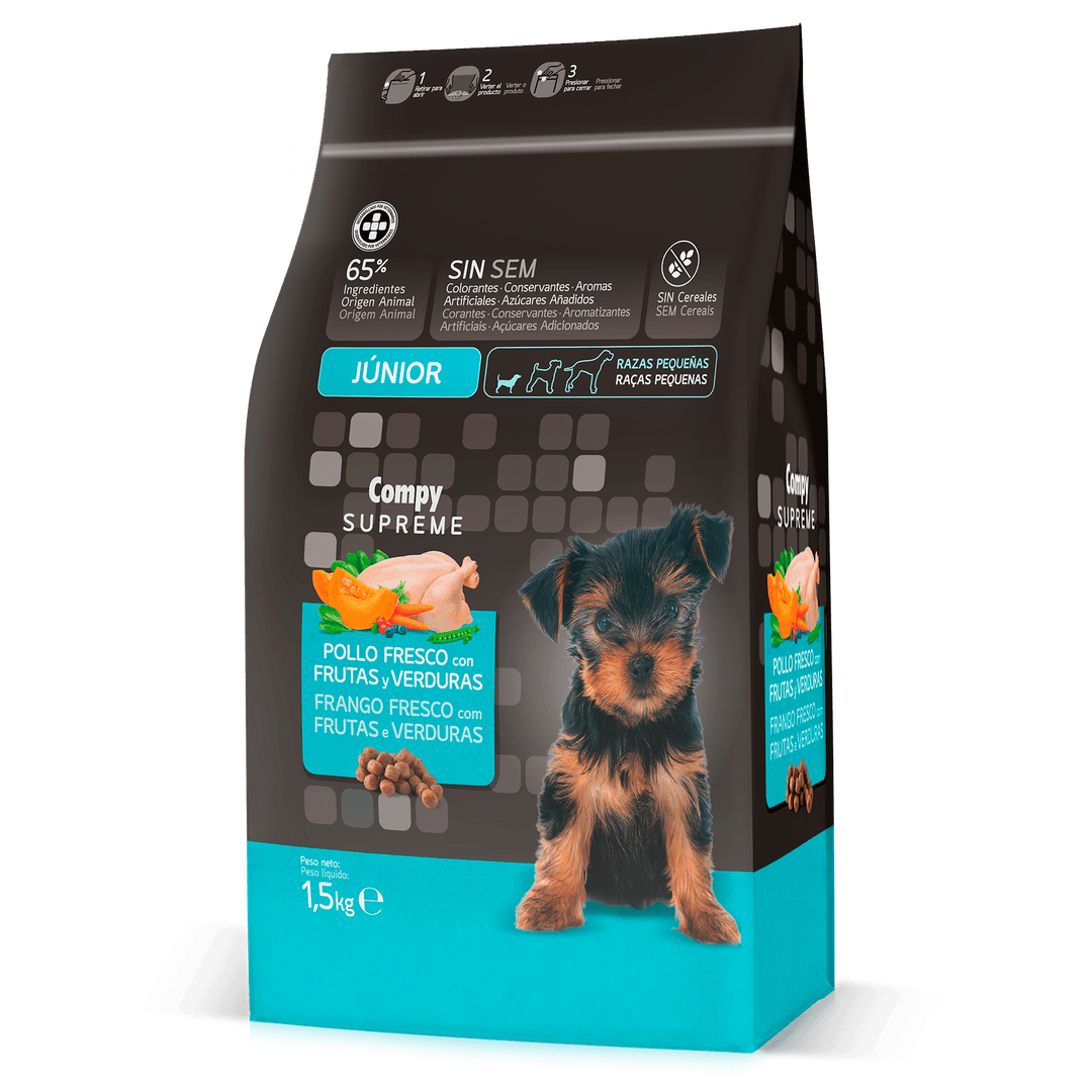 Compy Supreme Junior Dog Dry Food 1.5Kg - unlimited-nature - Mickey's Pets Store