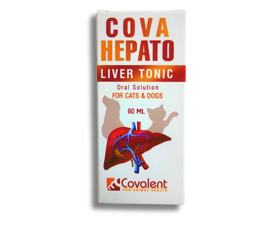 Cova Hepato Oral Solution Liver Tonic For Dogs & Cats 60 ml - Mickey's Pets Store