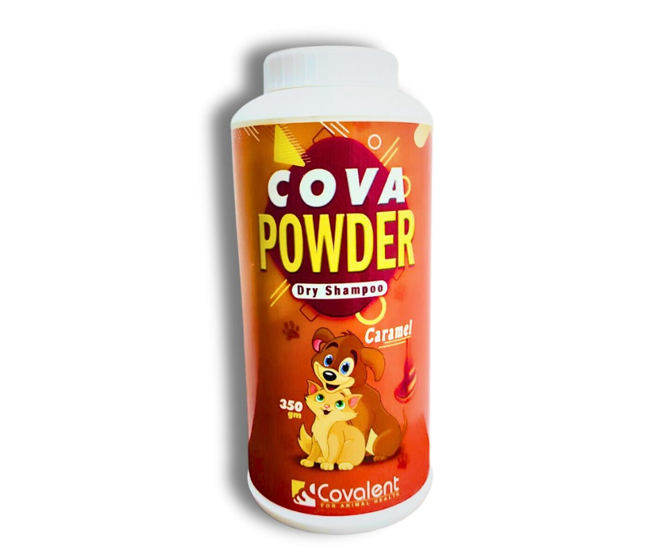 Cova Powder Dry Shampoo For Dogs & Cats (scent )350gm - Mickey's Pets Store
