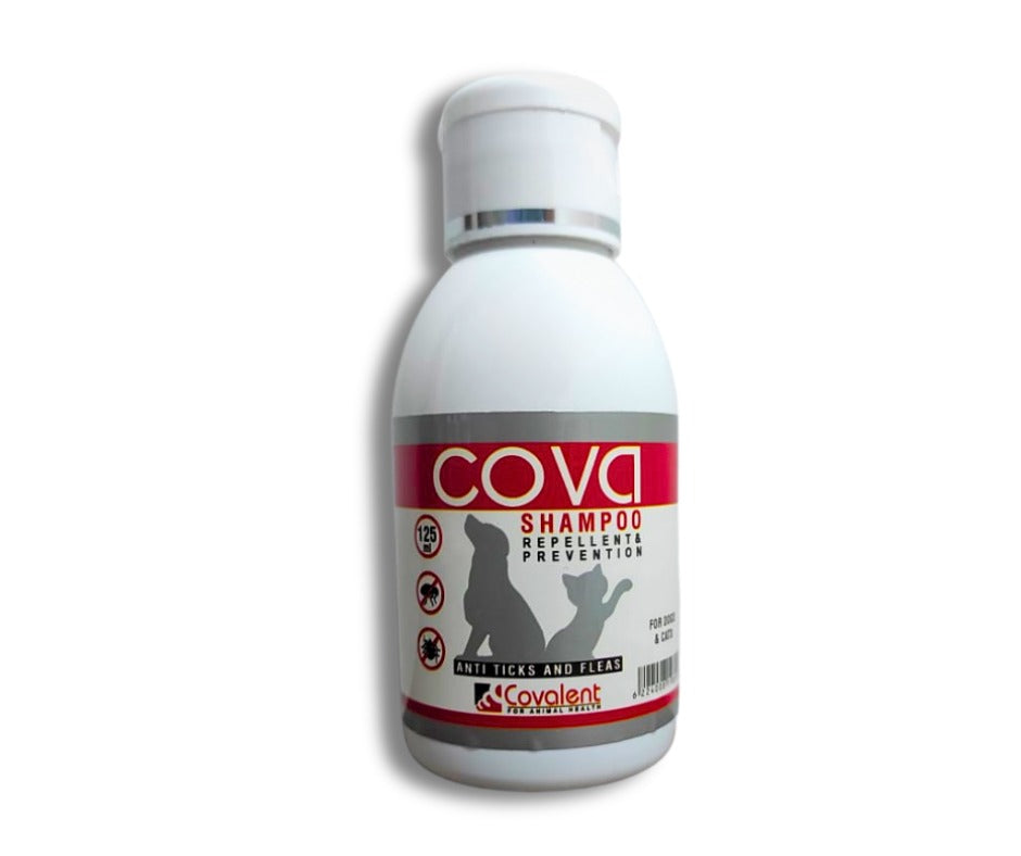 Cova Shampoo Red Anti Ticks & Fleas For Dogs & Cats - Mickey's Pets Store