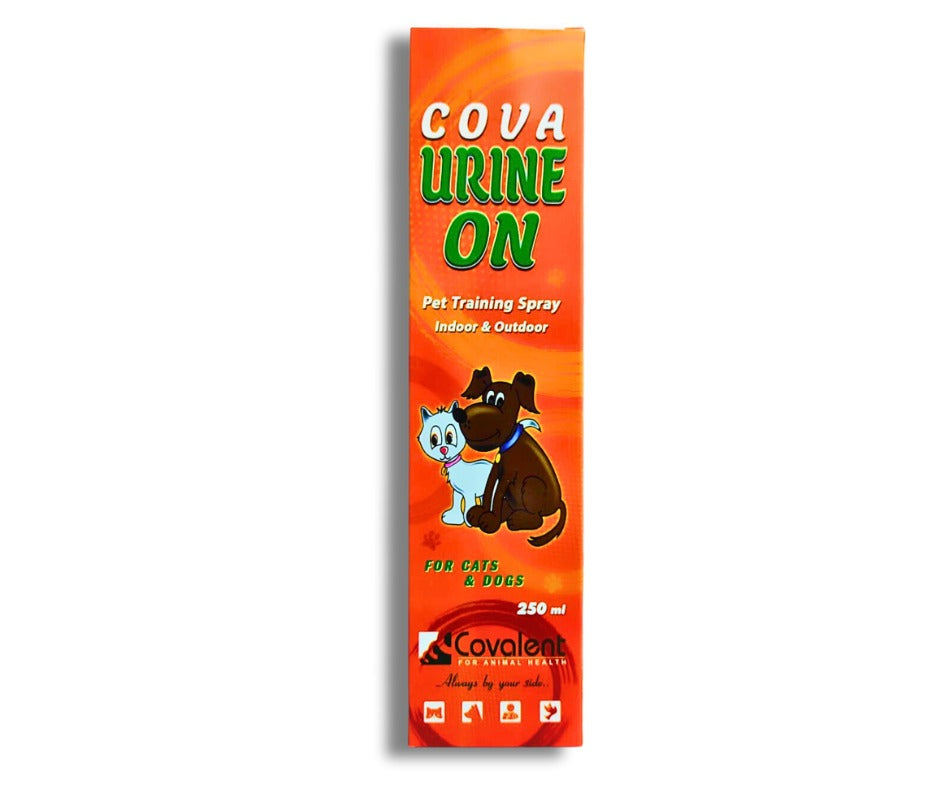 Cova Urine On Pet Training Spray Indoor & Outdoor For Dogs & Cats 250 ml - Mickey's Pets Store