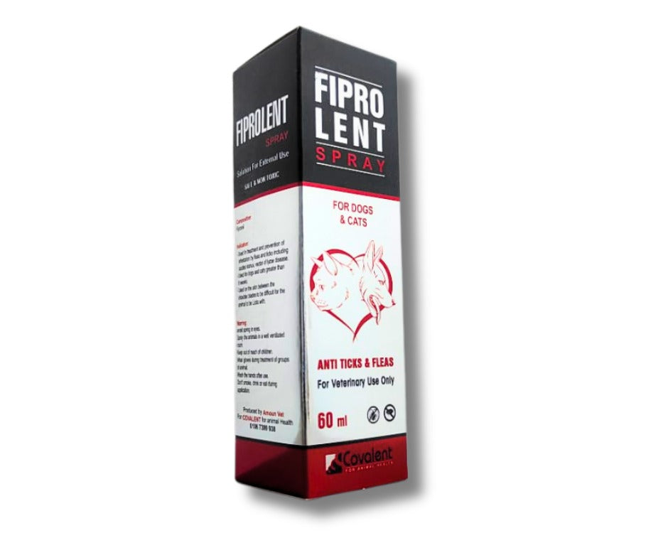 Covalent Fiprolent Spray Anti Ticks & Fleas For Dogs & cats - Mickey's Pets Store