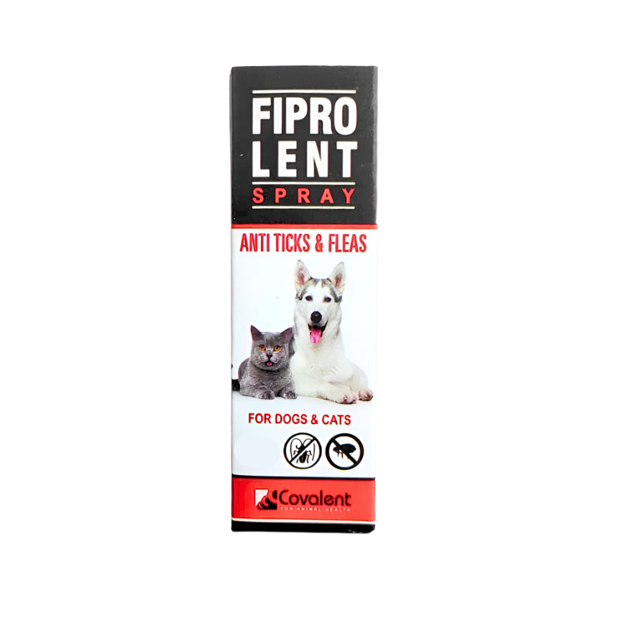 Covalent Fiprolent Spray Anti Ticks & Fleas For Dogs & cats Spray 60 ml - Mickey's Pets Store