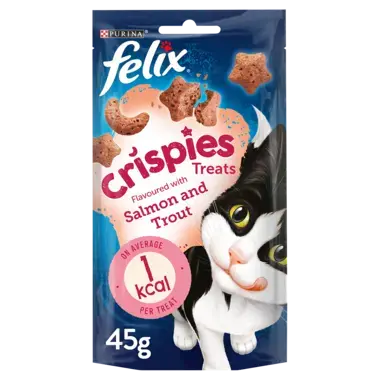 FELIX® Crispies Salmon and Trout Cat Treats - Mickey's Pets Store