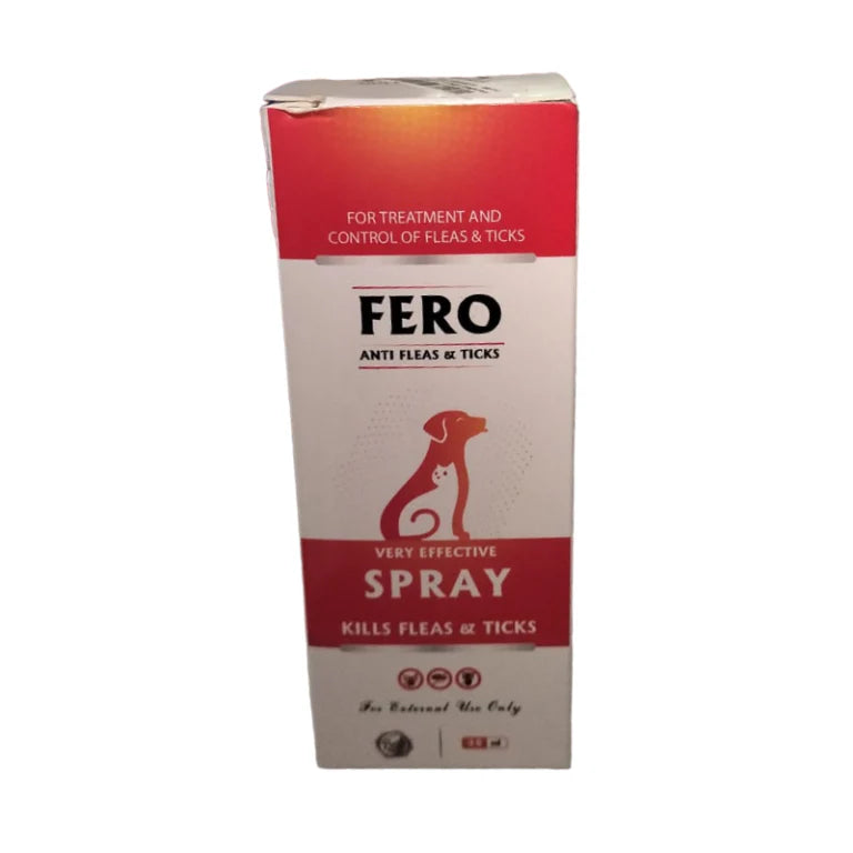 FERO Flea & Tick SPRAY 35ML - Mickey's Pets Store