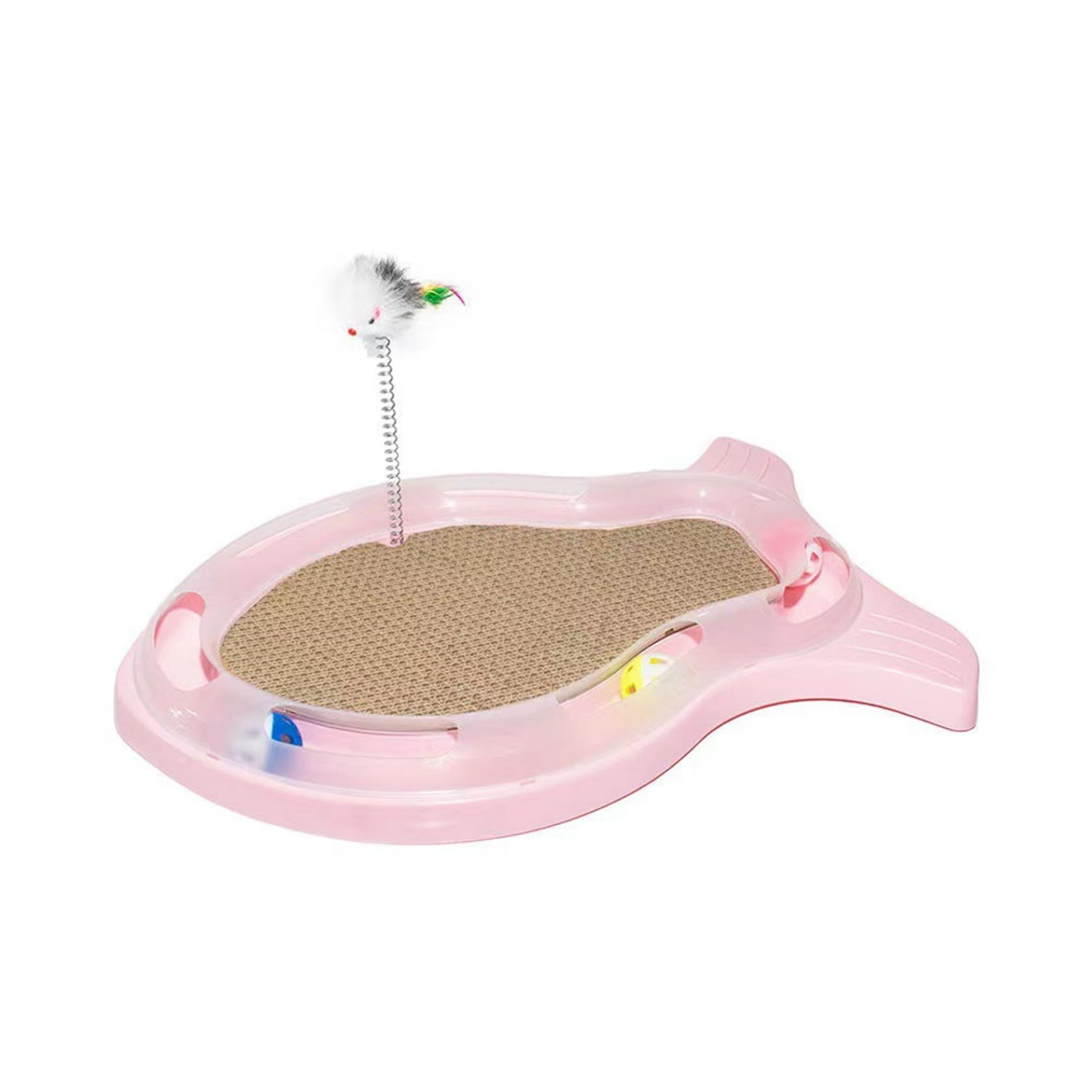 Fish-Shaped Cat Scratch Board - Mickey's Pets Store