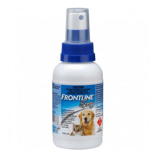 Frontline Fleas and Ticks Spray for Dogs and Cats 100ml - Mickey's Pets Store