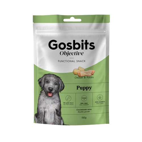 Gosbits Objective Puppy Treats with Chicken and Potato 150g - Mickey's Pets Store