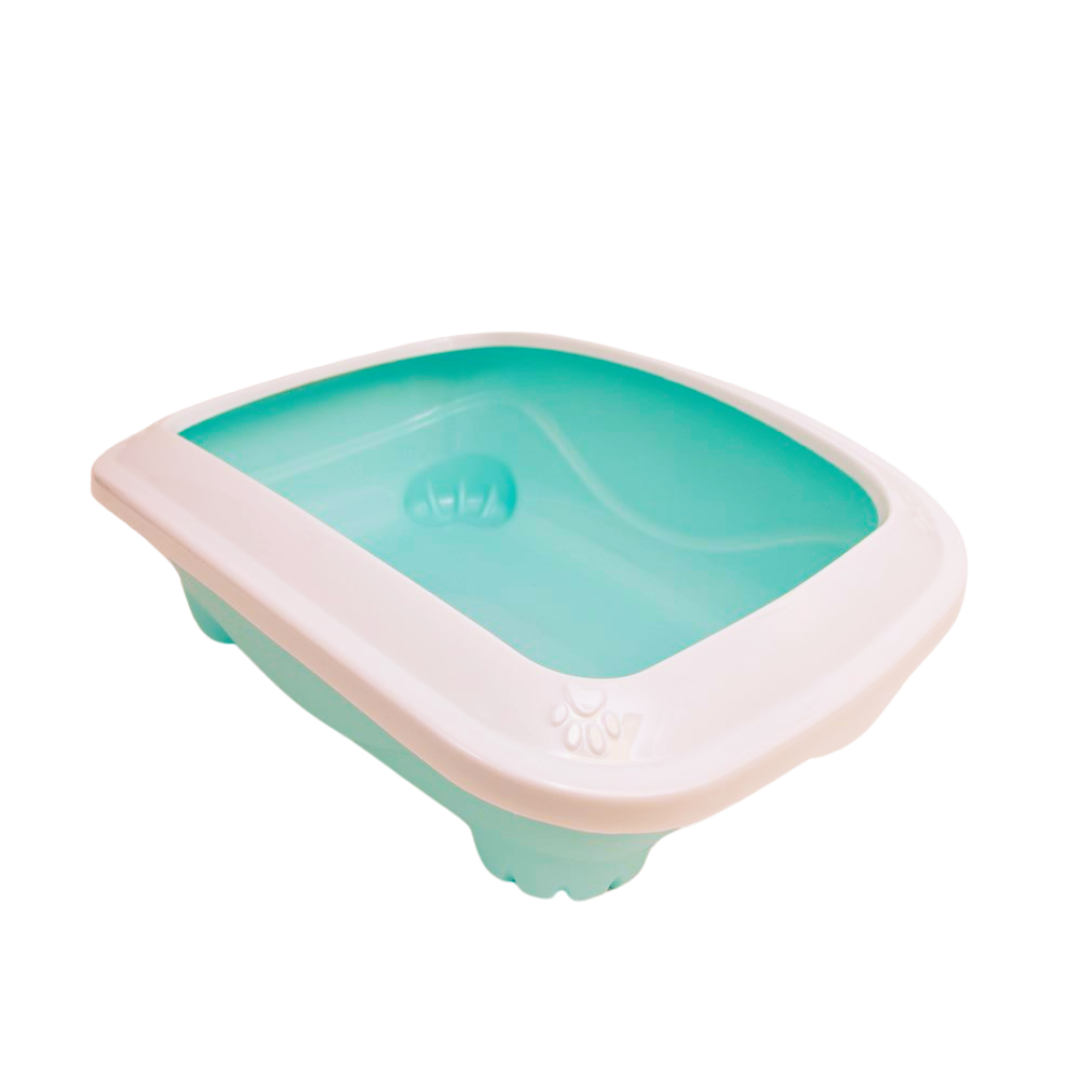 Great & Small Cat Litter Tray with Rim - Mickey's Pets Store