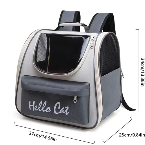 Hello Cat Pet Carrier - Mickey's Pets Store