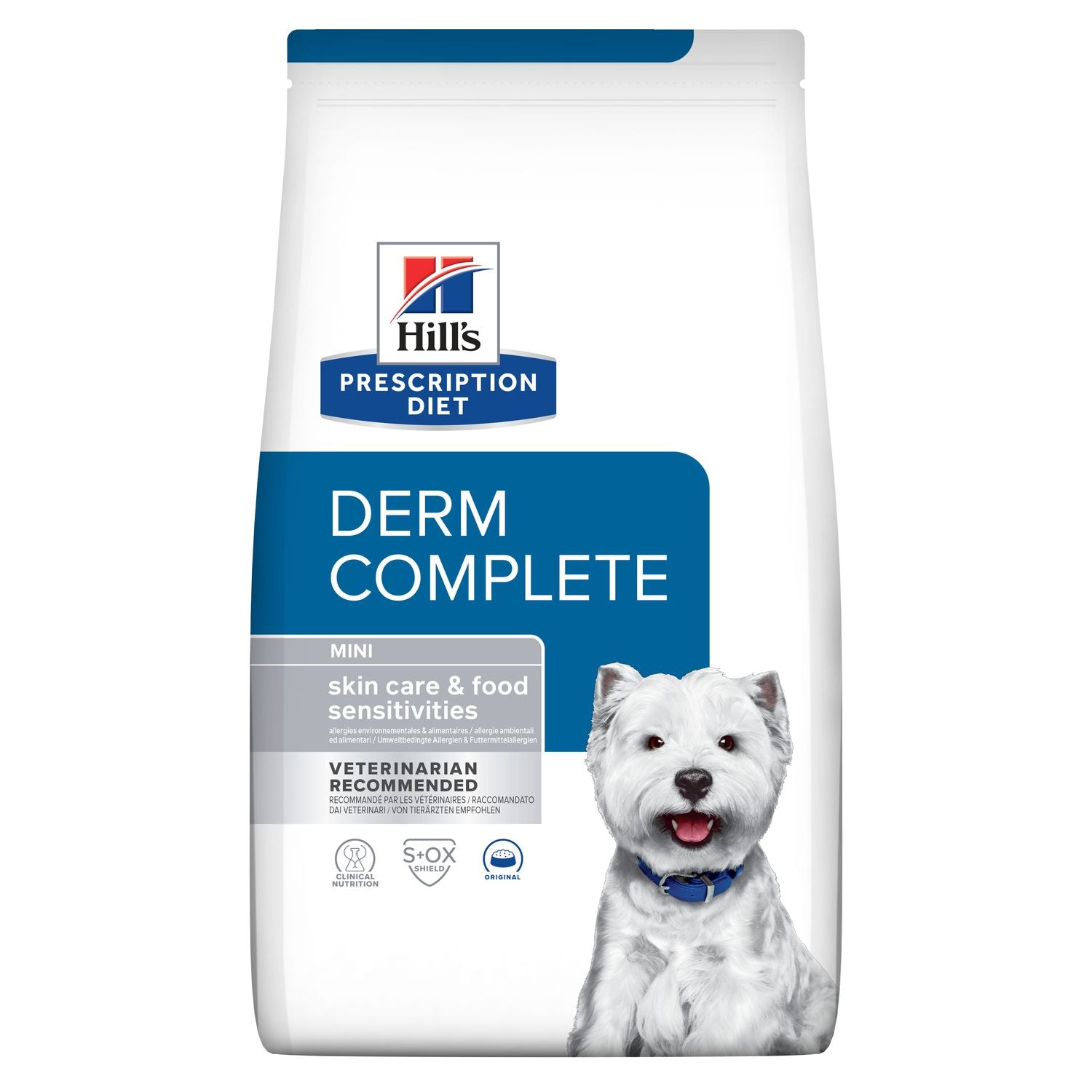 Hill's Derm Complete Mini Dog Food (1kg) - Mickey's Pets Store