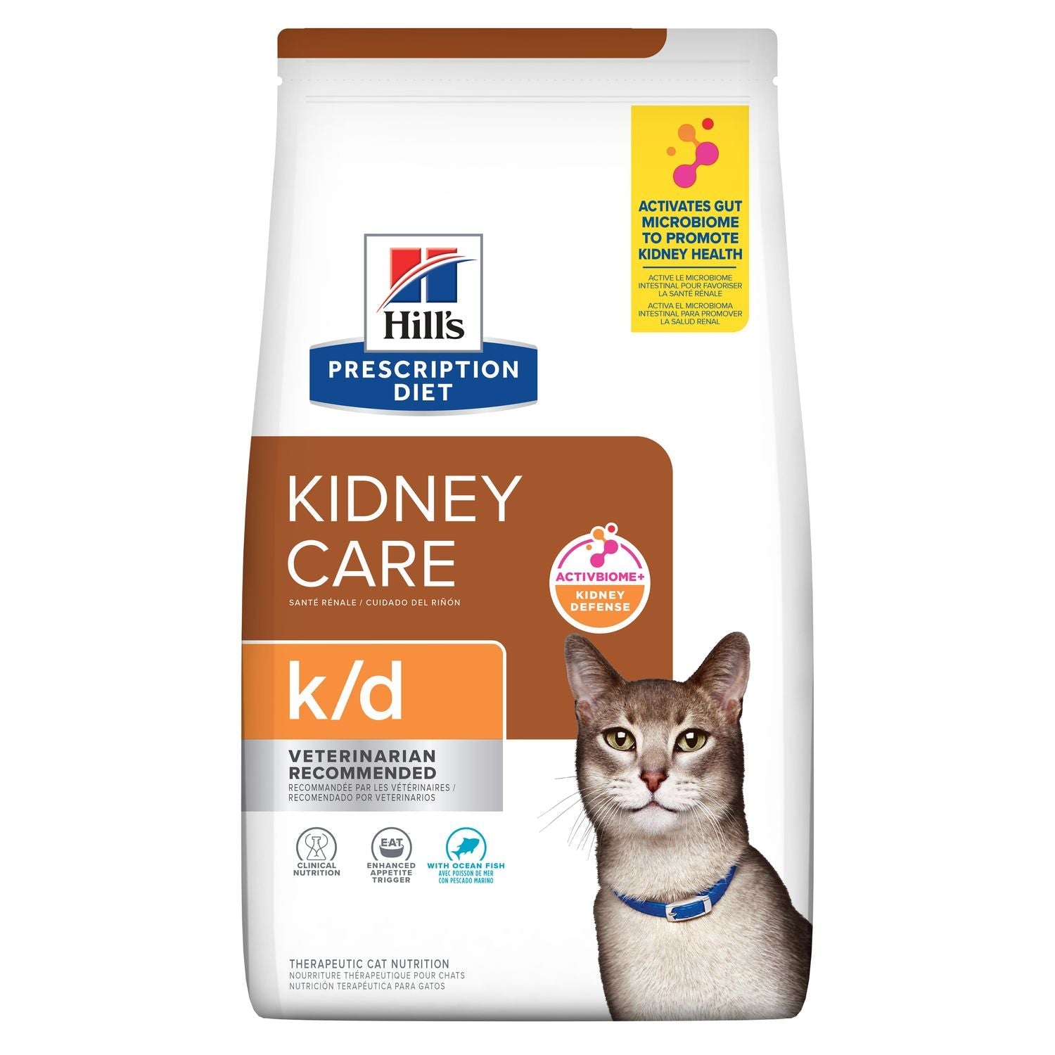 Hill's Kidney Care k/d with Ocean Fish Cat Food (1.5kg/3kg) - Mickey's Pets Store