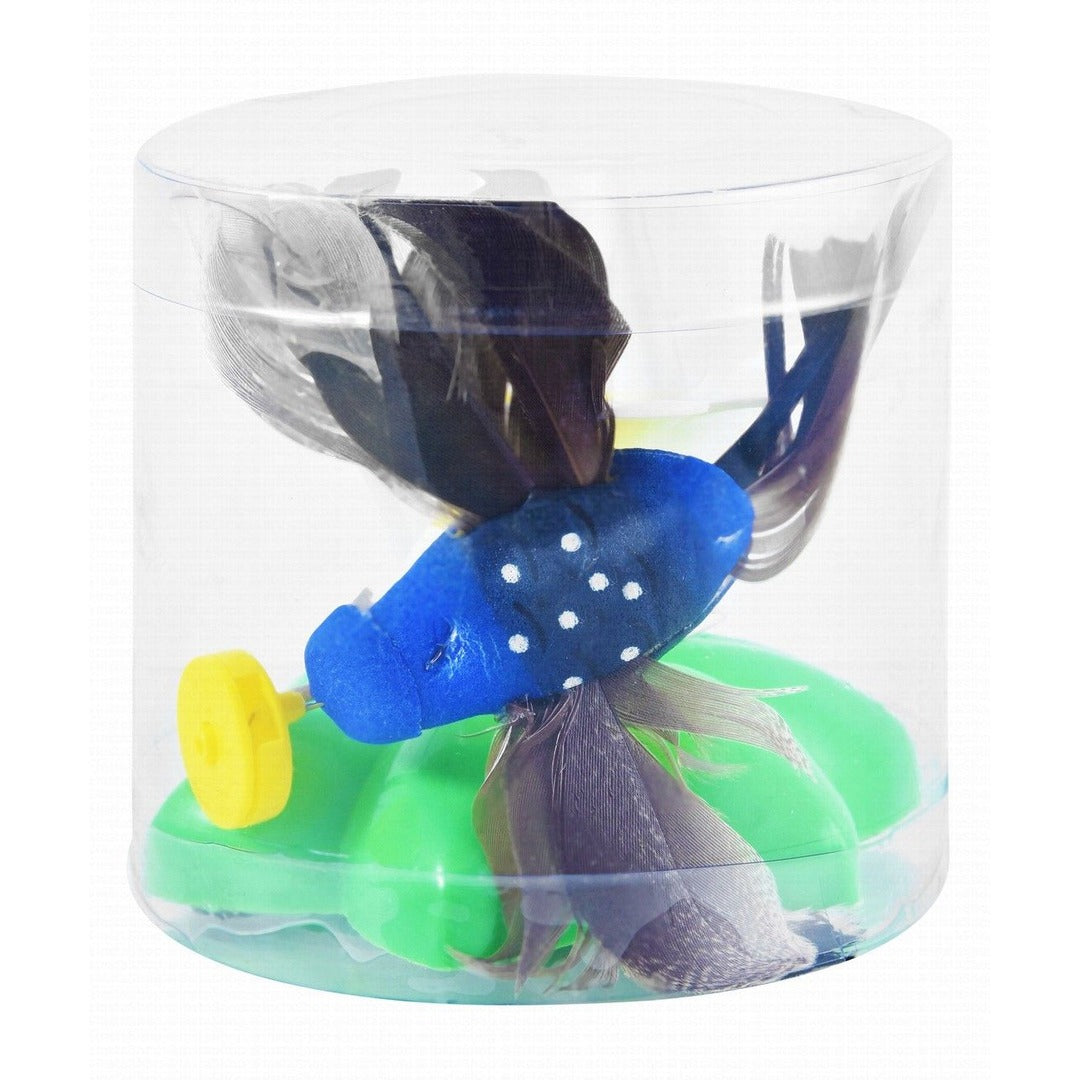 Interactive Cat Teaser Toy Bird & Flower Shaped - Mickey's Pets Store