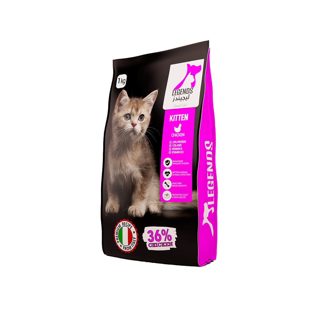 Legends For Kitten Dry Food (1kg/3kg) - Mickey's Pets Store
