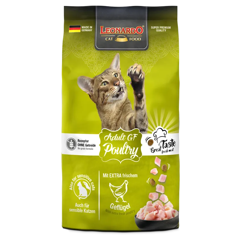 Leonardo Adult GF Poultry (300g/1.8kg) - Mickey's Pets Store
