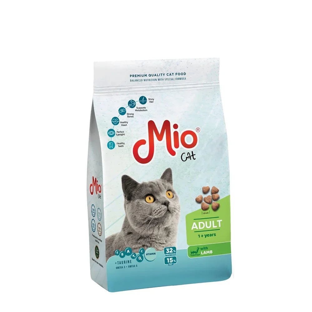 Mio Adult with Lamb Dry Food For Cat 1 Kg - Mickey's Pets Store