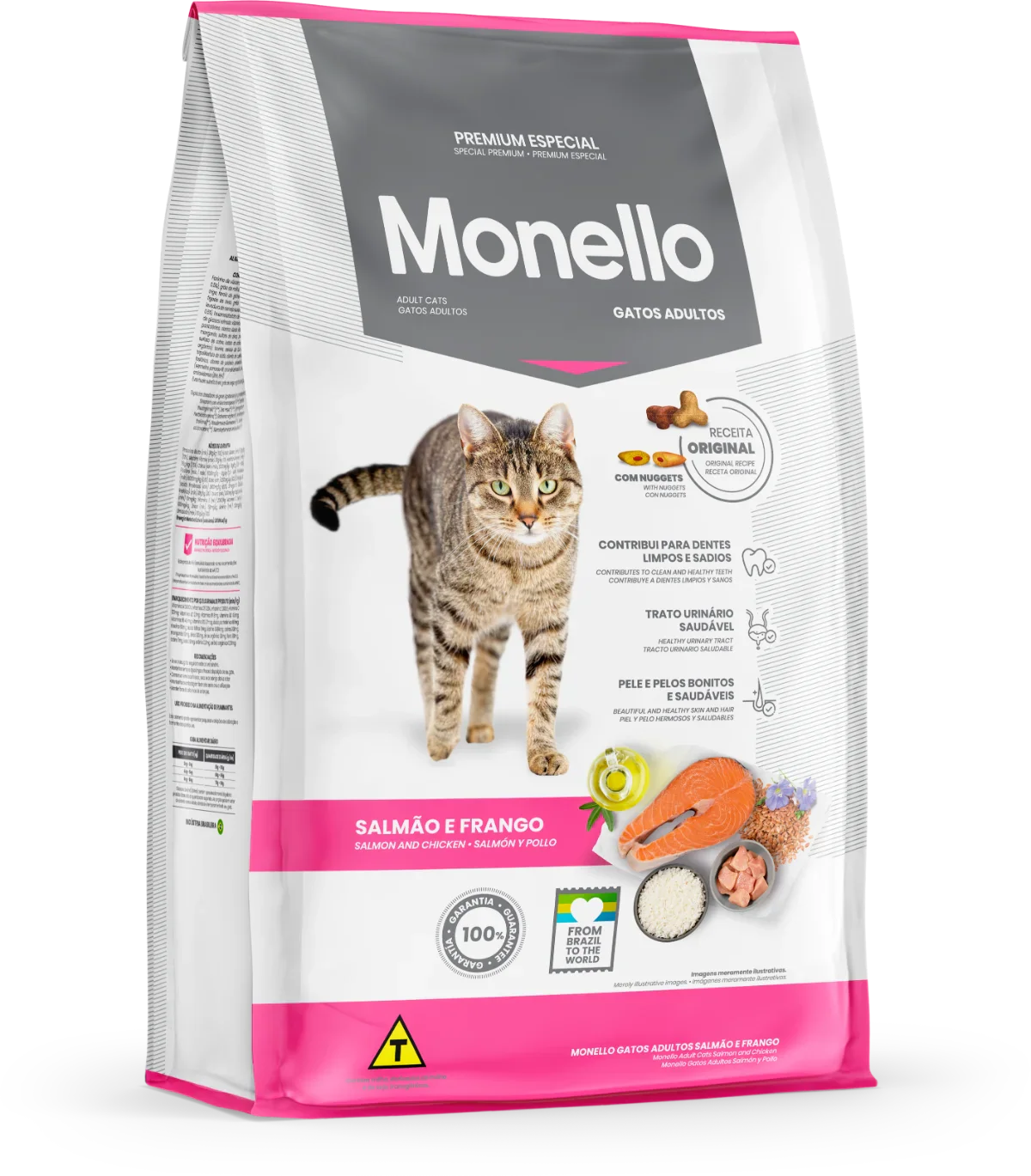 Monello Special Adult Cat Salmon and Chicken 1kg - Mickey's Pets Store