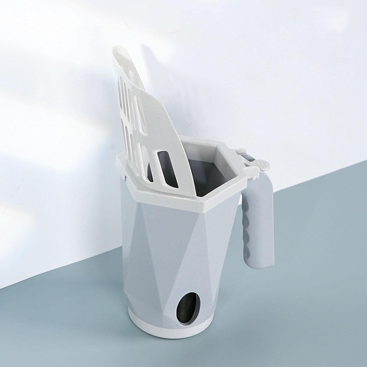 NAOMI Cat litter Scoop with garbage can LS201 - Mickey's Pets Store