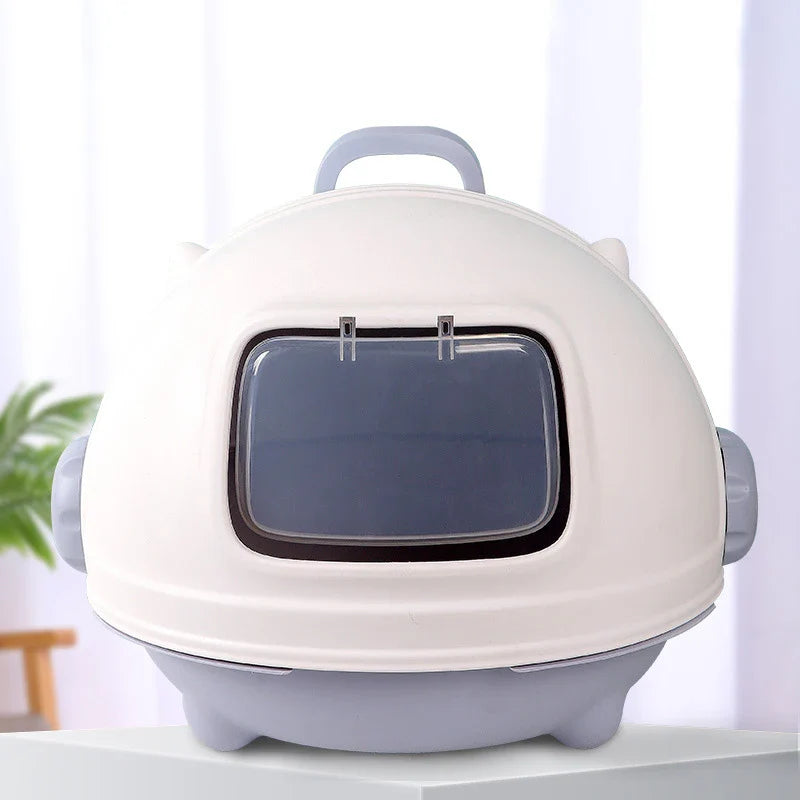 Naomi Alien Cat litter Box Material Plastic E242 - Mickey's Pets Store
