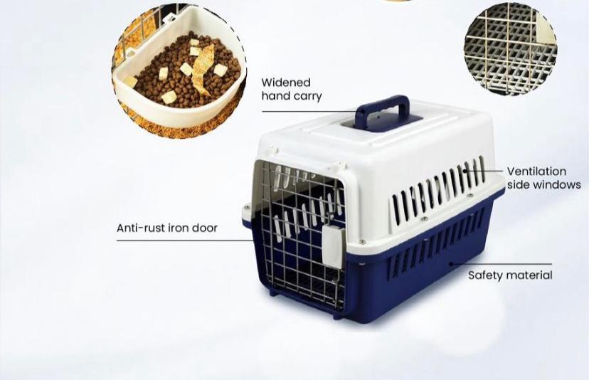 Naomi PET CRATE CAGE WITHOUT WHEELS A203 - Mickey's Pets Store