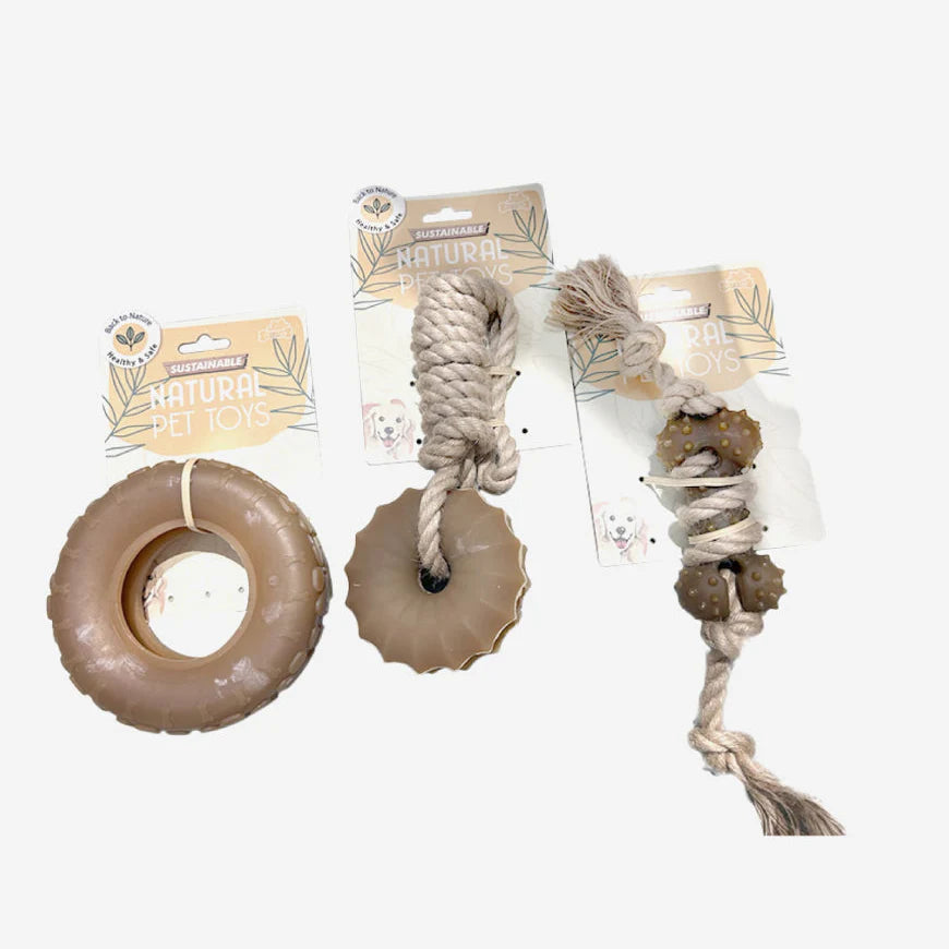 Naomi Rubber toy 3pcs YT73698N - Mickey's Pets Store