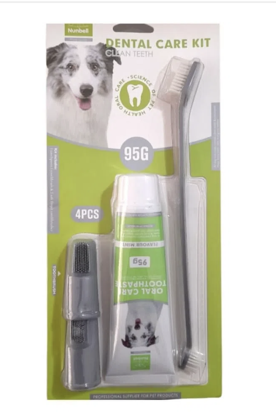 Nunbell Dental Care Kit Toothpaste - Mickey's Pets Store