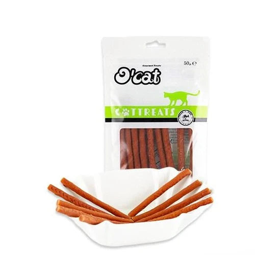 O'Cat - Salmon Stick Cat Treat Stick 50 g - Mickey's Pets Store