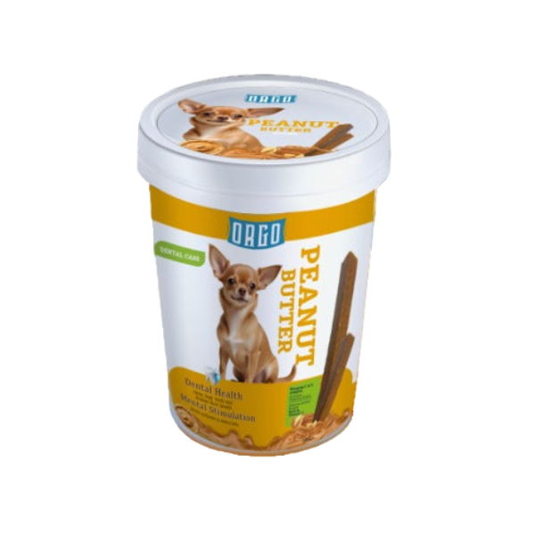 ORGO Peanut Butter Dental Care Dog Treats | Healthy Teeth & Fresh Breath - Mickey's Pets Store