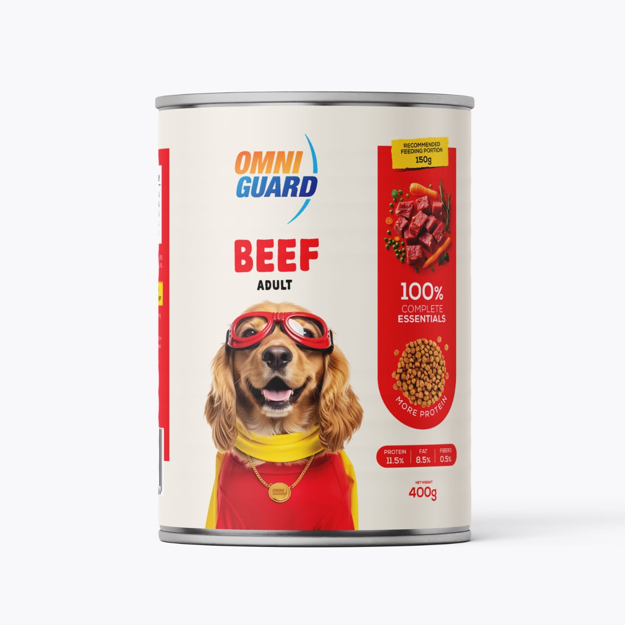 Omni Guard Beef Adult Dogs 400g - Mickey's Pets Store